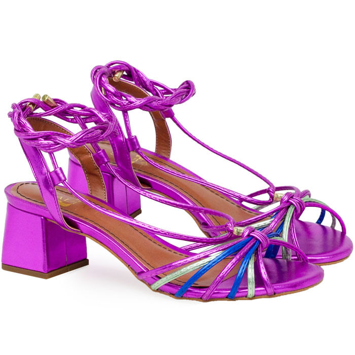 sandálias pink calçados