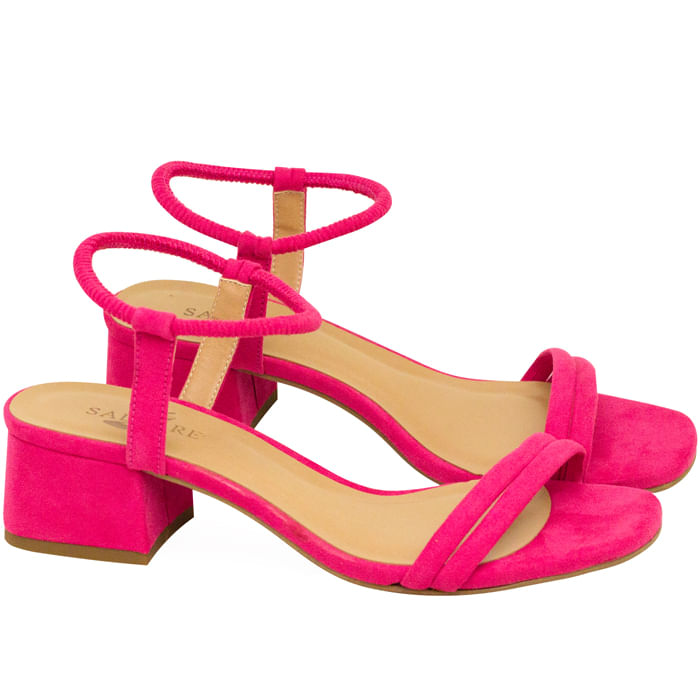 sandálias pink calçados